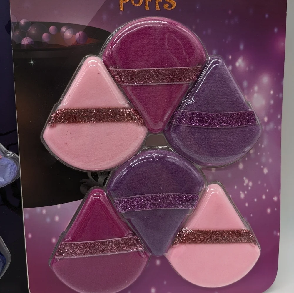 NWT Powder Puffs Halloween Witch Hat Theme Makeup Sponges